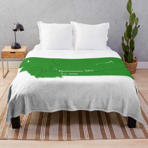Item preview, Bozeman, MT [Green] designed and sold by PhilbonianDezin.