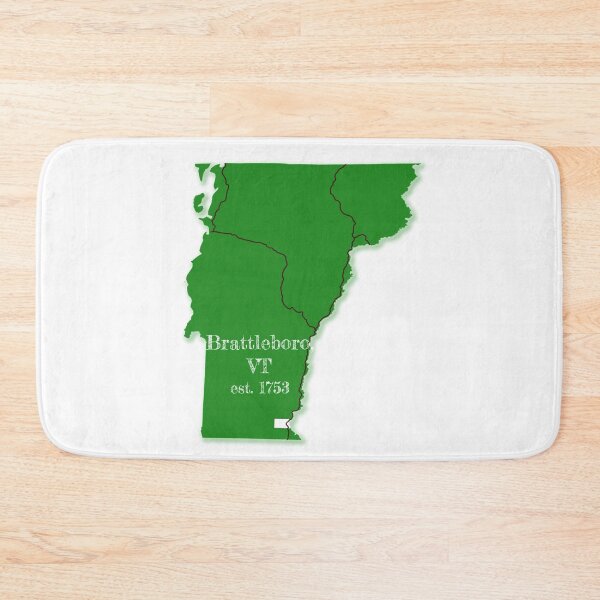 Item preview, Brattleboro, VT [Green] designed and sold by PhilbonianDezin.