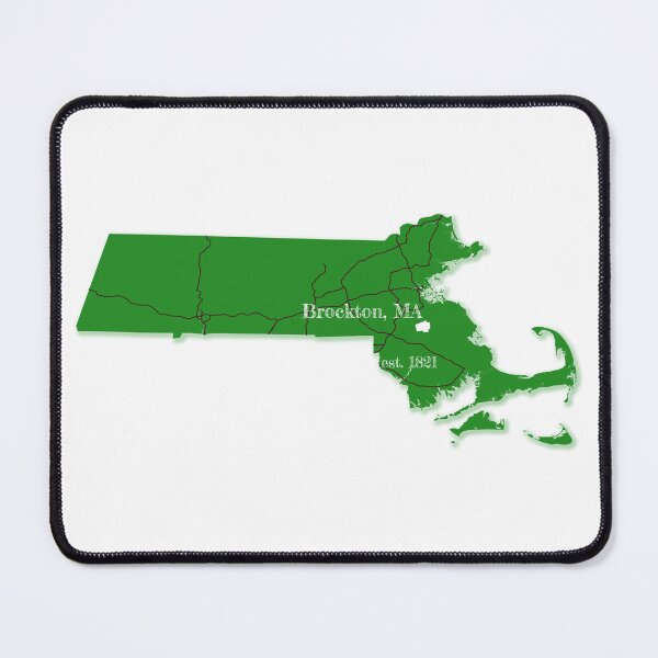 Item preview, Brockton, MA [Green] designed and sold by PhilbonianDezin.