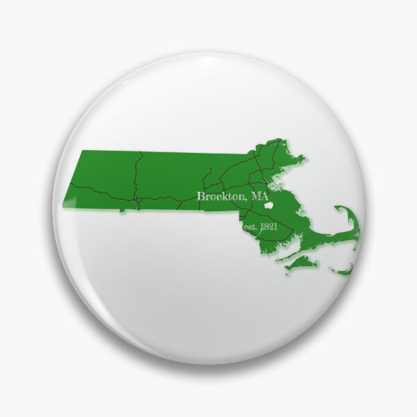 Item preview, Brockton, MA [Green] designed and sold by PhilbonianDezin.