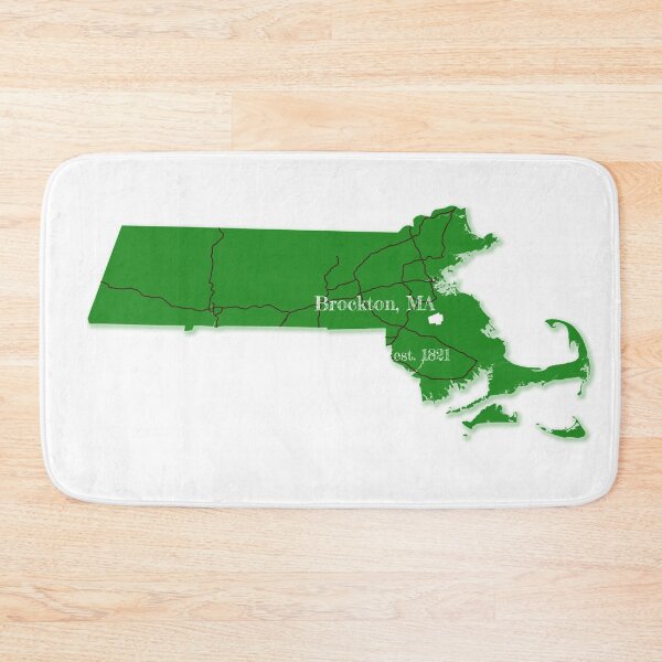 Item preview, Brockton, MA [Green] designed and sold by PhilbonianDezin.