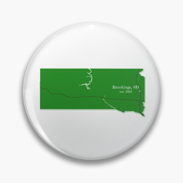 Item preview, Brookings, SD [Green] designed and sold by PhilbonianDezin.