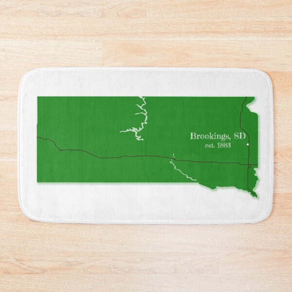 Item preview, Brookings, SD [Green] designed and sold by PhilbonianDezin.