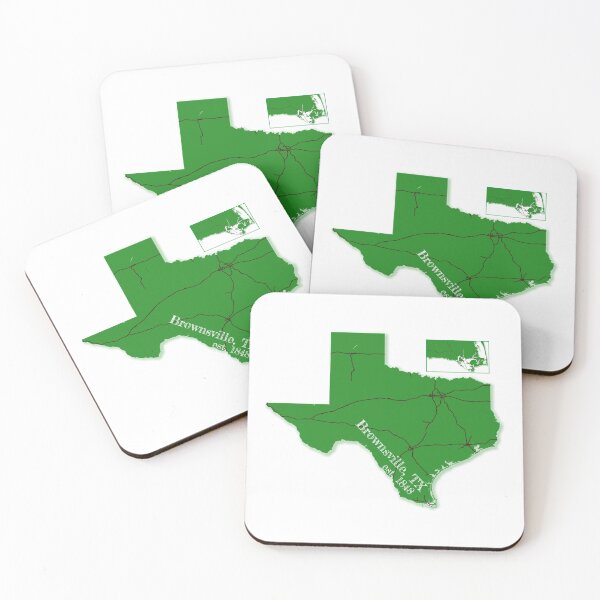 Item preview, Brownsville, TX [Green] designed and sold by PhilbonianDezin.