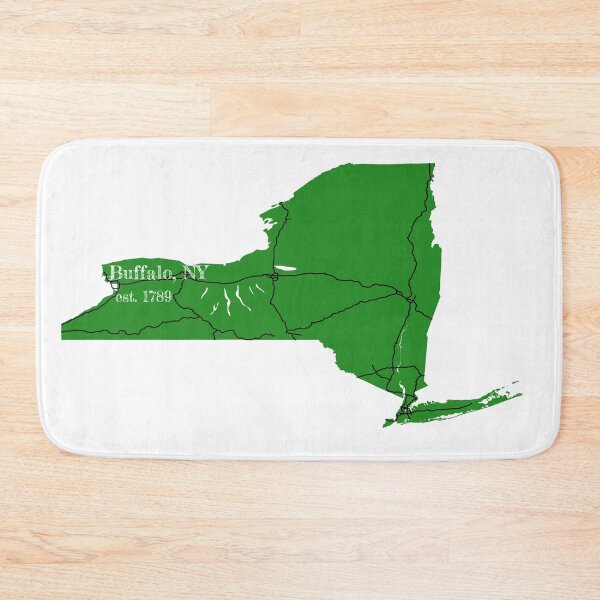 Item preview, Buffalo, NY [Green] designed and sold by PhilbonianDezin.