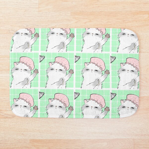 Item preview, Sleepy Cat Showering Funny Cute Animal Art designed and sold by Amy Caves.