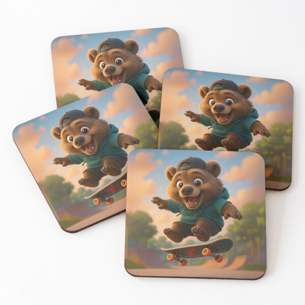 Item preview, Skater Bear Cave  designed and sold by Sillytoe.