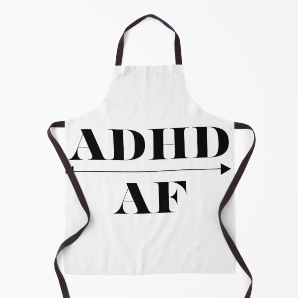 Item preview, ADHD AF | designed and sold by The Courtesan Boutique.