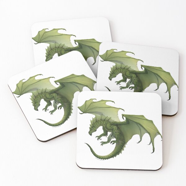 Item preview, dnd green dragon designed and sold by chaoticcaprisun.