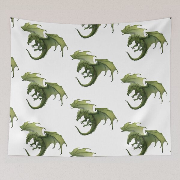 Item preview, dnd green dragon designed and sold by chaoticcaprisun.