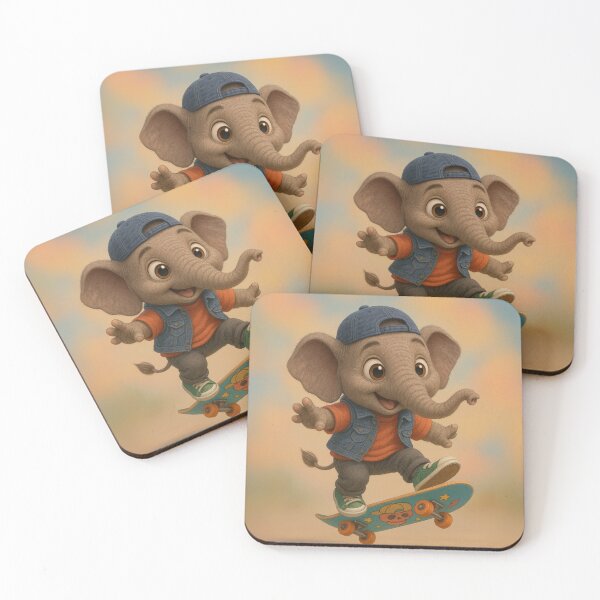 Item preview, Skater Borneo Elephant designed and sold by Sillytoe.