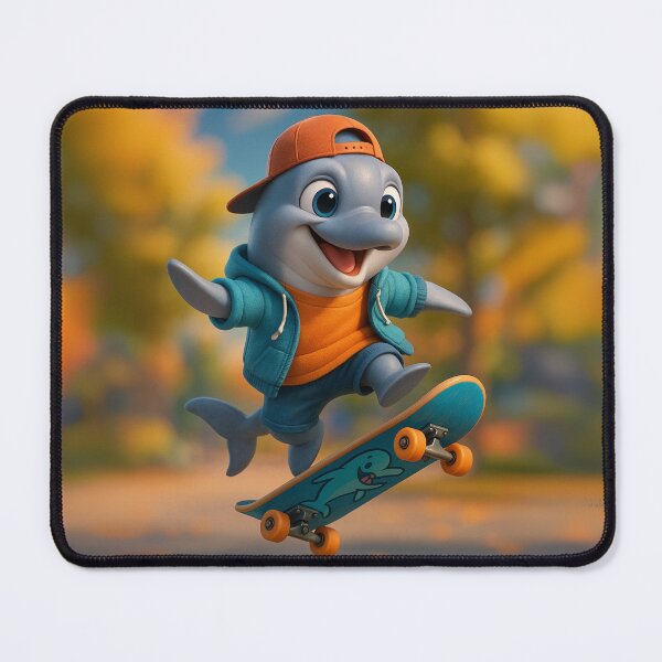 Item preview, Skater Bottlenose Dolphin designed and sold by Sillytoe.