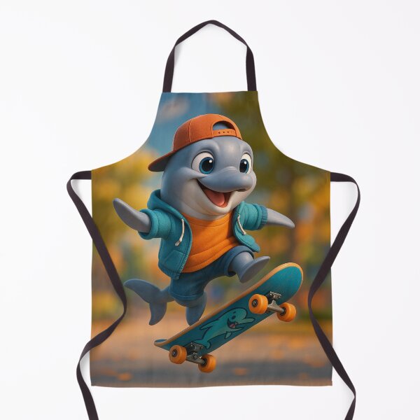 Item preview, Skater Bottlenose Dolphin designed and sold by Sillytoe.