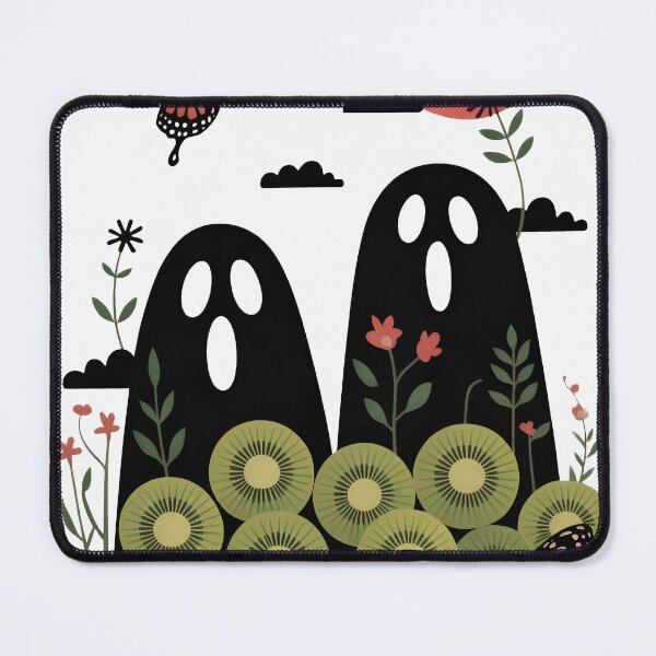 Item preview, A digital painting of Walter the ghost with his companion  designed and sold by Mona's studio.