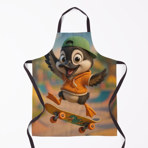 Item preview, Skater Common Goldeneye Duck designed and sold by Sillytoe.