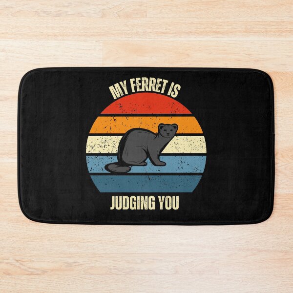 Item preview, Judgmental Ferret designed and sold by WildInkFusion.