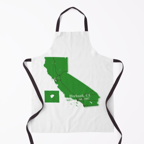 Item preview, Burbank, CA [Green] designed and sold by PhilbonianDezin.