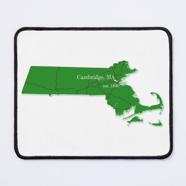Item preview, Cambridge, MA [Green] designed and sold by PhilbonianDezin.
