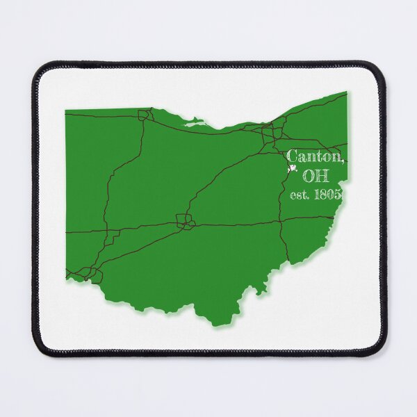 Item preview, Canton, OH [Green] designed and sold by PhilbonianDezin.