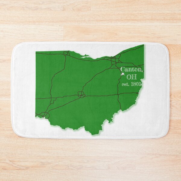 Item preview, Canton, OH [Green] designed and sold by PhilbonianDezin.