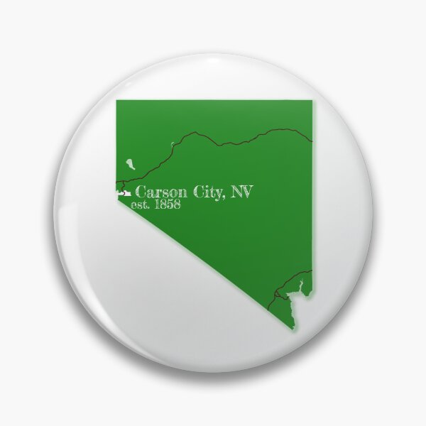 Item preview, Carson City, NV [Green] designed and sold by PhilbonianDezin.