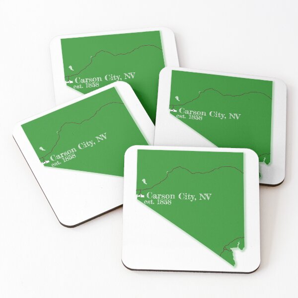 Item preview, Carson City, NV [Green] designed and sold by PhilbonianDezin.