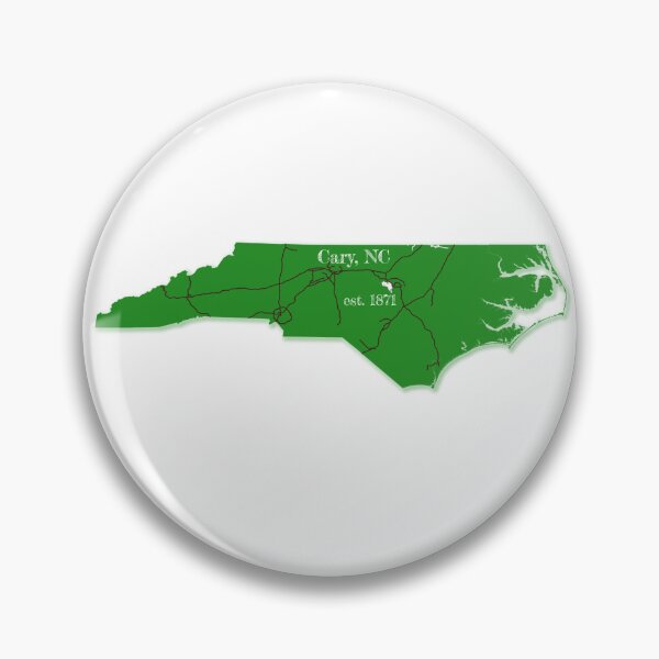 Item preview, Cary, NC [Green] designed and sold by PhilbonianDezin.
