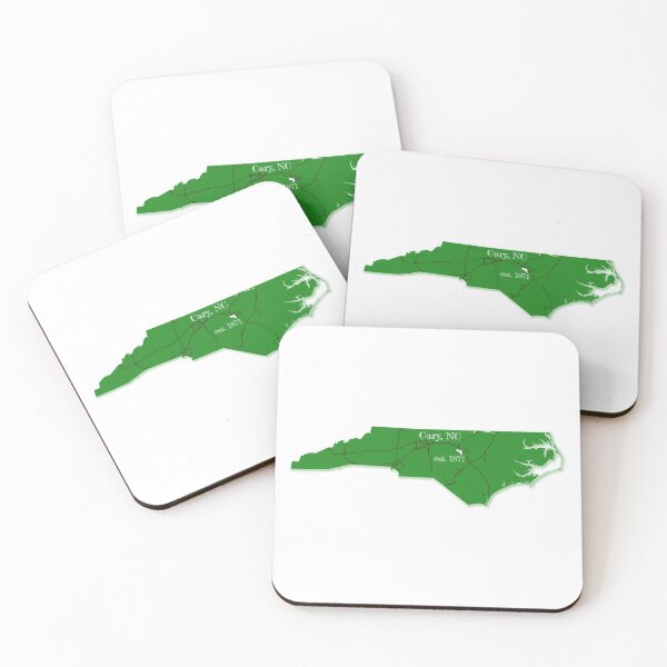 Item preview, Cary, NC [Green] designed and sold by PhilbonianDezin.