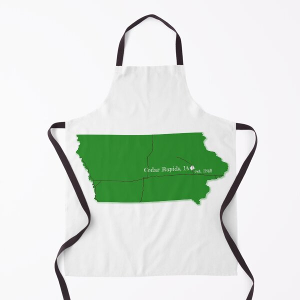 Item preview, Cedar Rapids, IA [Green] designed and sold by PhilbonianDezin.