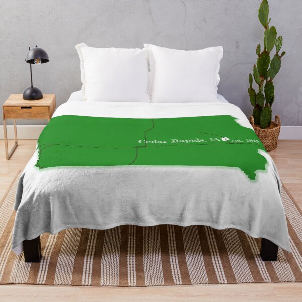 Item preview, Cedar Rapids, IA [Green] designed and sold by PhilbonianDezin.
