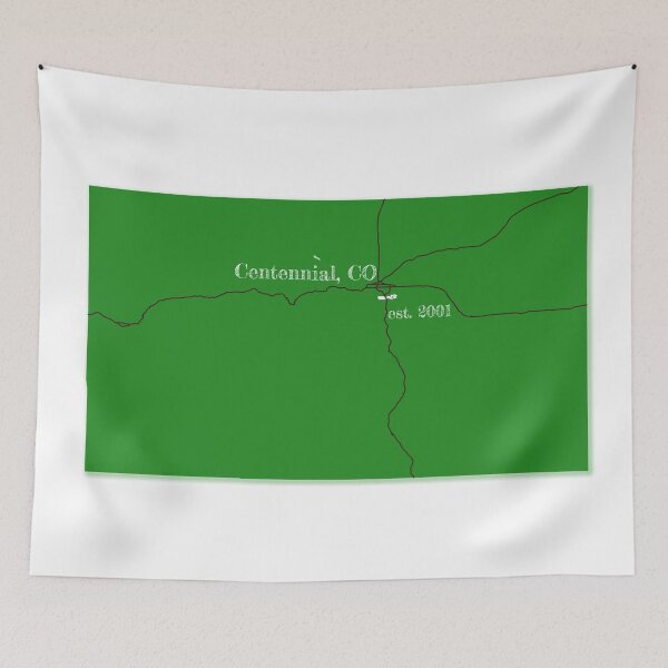 Item preview, Centennial, CO [Green] designed and sold by PhilbonianDezin.