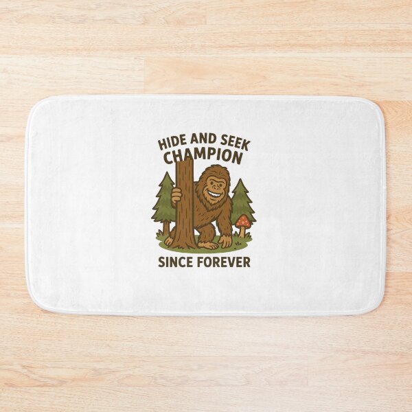 Item preview, Bigfoot Hide and Seek Champion designed and sold by PixelSproutArt.