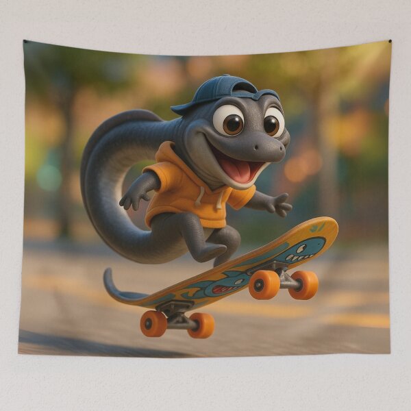 Item preview, Skater Conger Eel designed and sold by Sillytoe.
