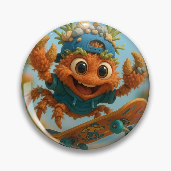 Item preview, Skater Decorator Crab designed and sold by Sillytoe.