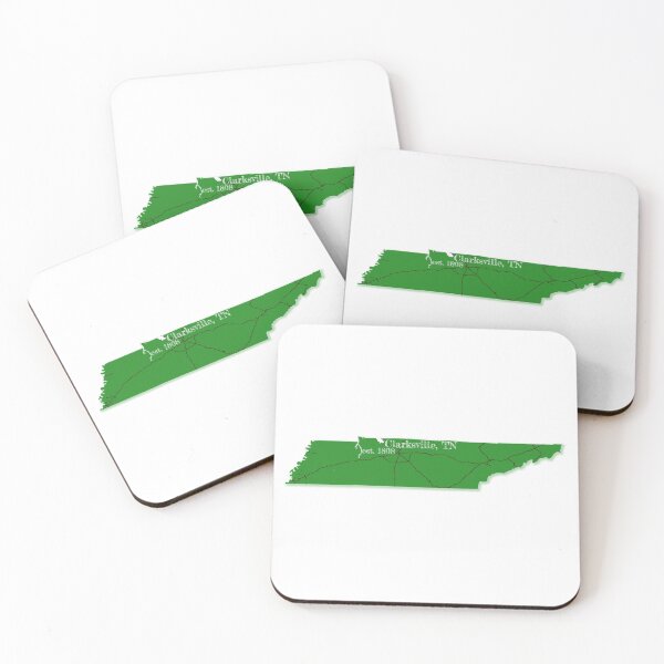 Item preview, Clarksville, TN [Green] designed and sold by PhilbonianDezin.