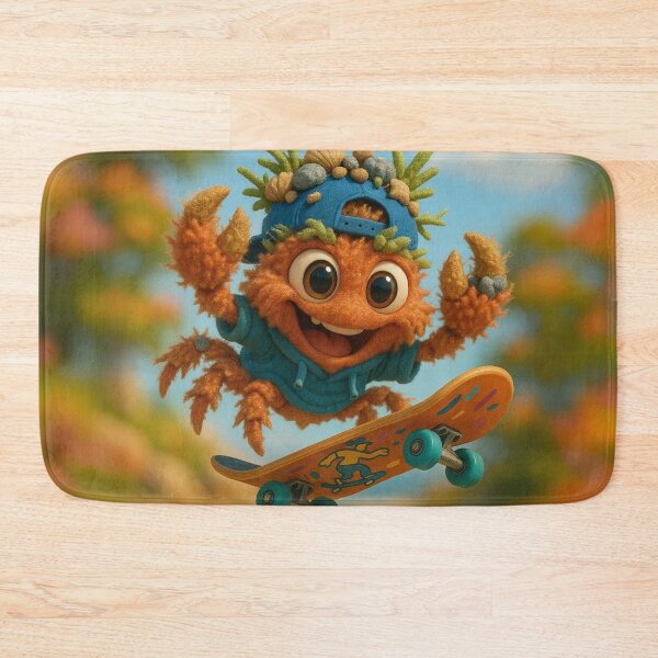 Item preview, Skater Decorator Crab designed and sold by Sillytoe.
