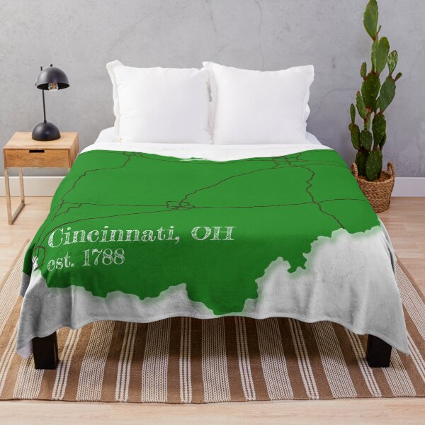 Item preview, Cincinnati, OH [Green] designed and sold by PhilbonianDezin.