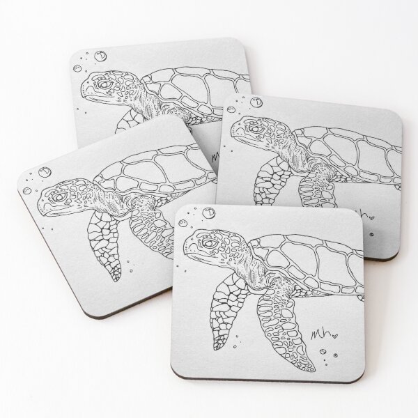 Item preview, Turtle Sketch designed and sold by morgsscribbles5.