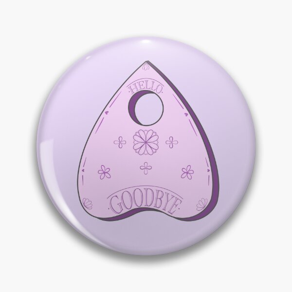 Item preview, Purple Planchette - Witchy Halloween Decor designed and sold by studydoodleplan.