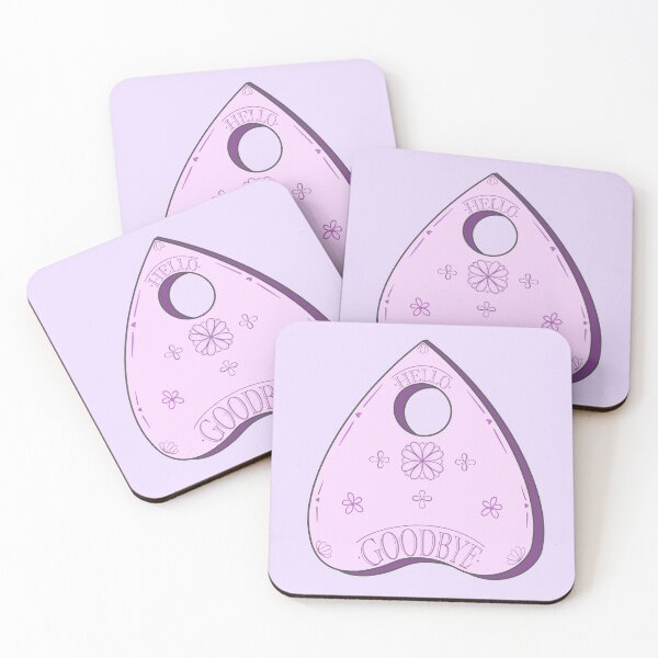 Item preview, Purple Planchette - Witchy Halloween Decor designed and sold by studydoodleplan.