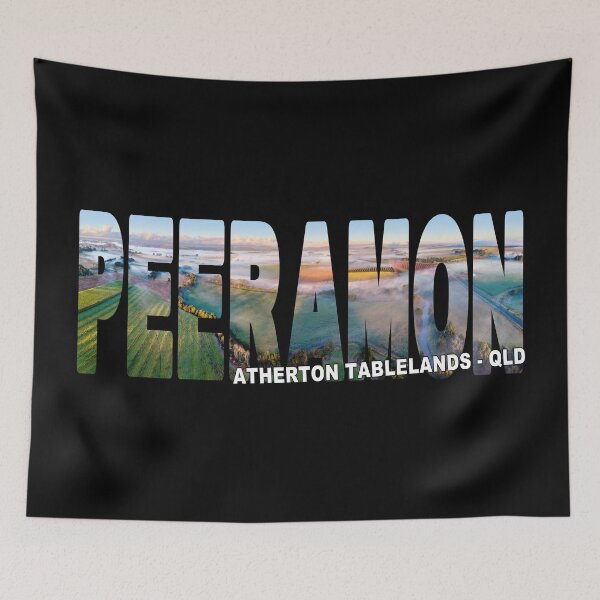 Item preview, PEERAMON Atherton Tablelands - Far North QLD Foggy Sunrise designed and sold by Adam Gormley.