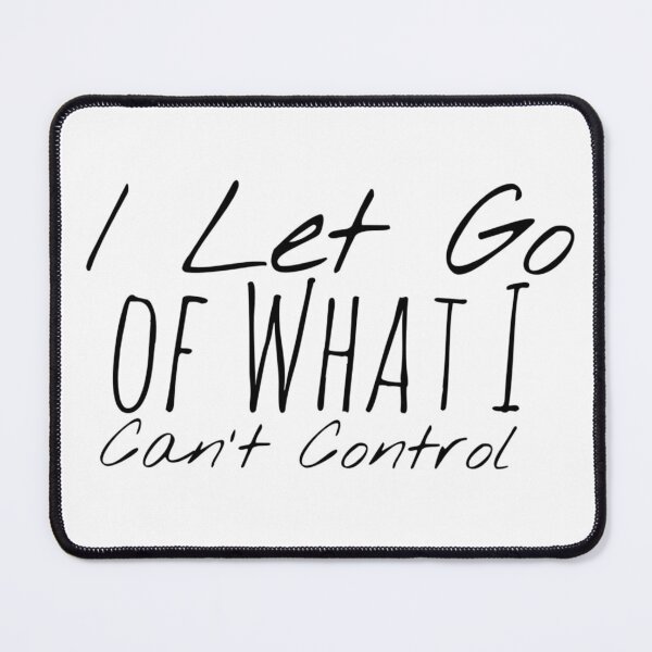 Item preview, I Let Go of What I Can’t Control – Calm Mind Affirmation designed and sold by Camila  Ardila.