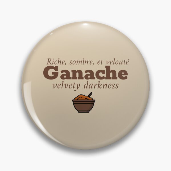 Item preview, Ganache — Velvety Darkness designed and sold by Novel Works Studio.