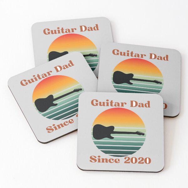 Item preview, Guitar Dad proud since 2020!  designed and sold by Feline Rockstars.