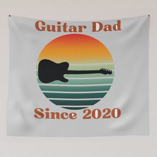 Item preview, Guitar Dad proud since 2020!  designed and sold by Feline Rockstars.