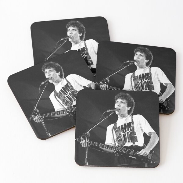 Item preview, Nick Feldman - Wang Chung - Fotografía en blanco y negro designed and sold by ConcertImages.