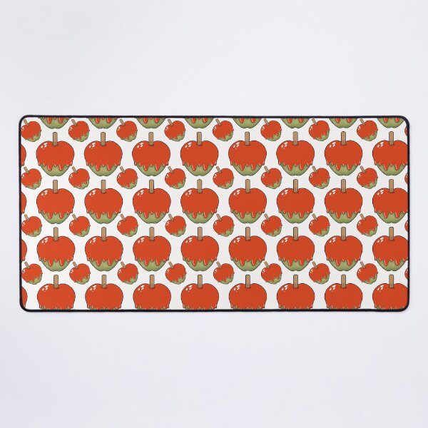 Item preview, Halloween Candy Apple Pattern on White designed and sold by Artistestella.