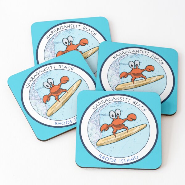 Item preview, Map Design - Narragansett Beach Surfing designed and sold by Willz Designz.
