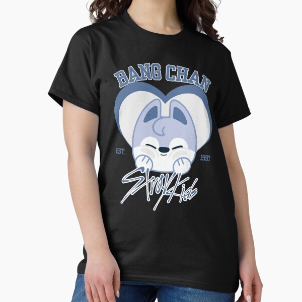 アイドル Stray Kids EVIL SKZOO T-SHIRT Wolf Chan Stray Kids [Bang Chan] Wolf Chan EVIL SKZOO T-SHIRT dominATE