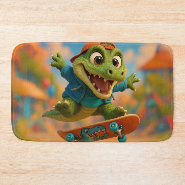 Item preview, Skater Deinosuchus  designed and sold by Sillytoe.